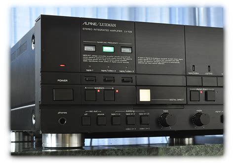 alpine luxman lv 109|ALPINE/LUXMAN LV.